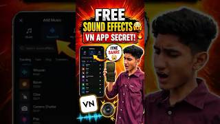 Mini Vlog Ke Liye Best FREE Sound Effects 🔥 | VN App Trick #vn #vncode #shorts #vlog #trending