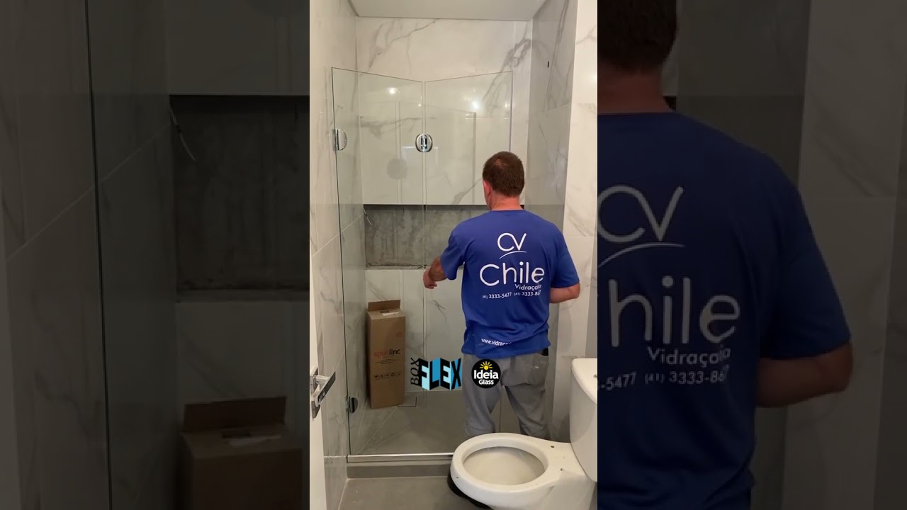Box Flex para banheiro compacto | Ideia Glass