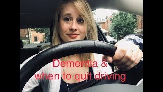 Driving & Dementia: It’s probably key-taking time