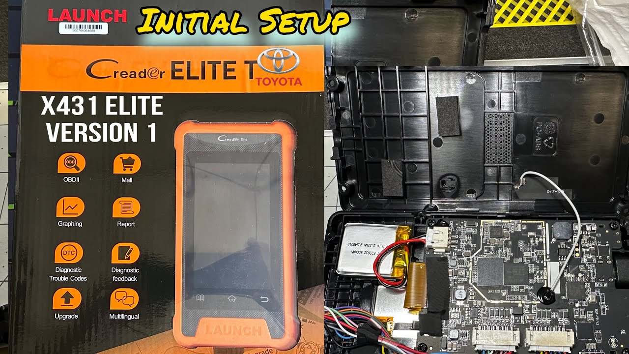 2024 LAUNCH X431 Elite All-In-one Diagnostic Scanner