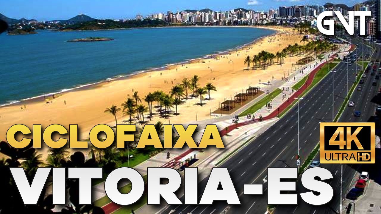 VITÓRIA-ES - CICLOFAIXA - Pedalando pela Ciclofaixa de domingo de Camburi até a Rodoviária