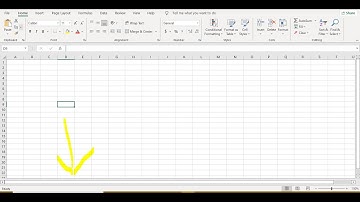 วิธีแก้แถบชีทใน excel หาย