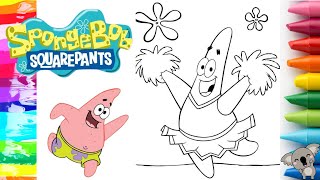 PATRICK STAR / SPONGEBOB SQUAREPANTS coloring page COLOR WITH ME
