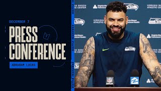 Abraham Lucas: "The Guys Who Came In Did A Fantastic Job" | Press Conference - December 7, 2023