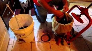 Elderberry wine part 1