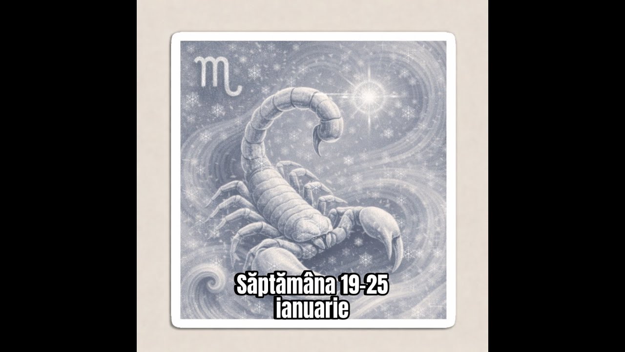 Scorpion – 19–25 ianuarie – A venit momentul să lași poverile în urmă