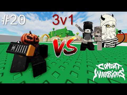 #20 Roblox Combat Warriors // Destroying Teamers 3v1 + Mythical Gameplay
