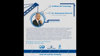 Artificial Lift Technology, Dr. Mohamed Ghareeb 05/08