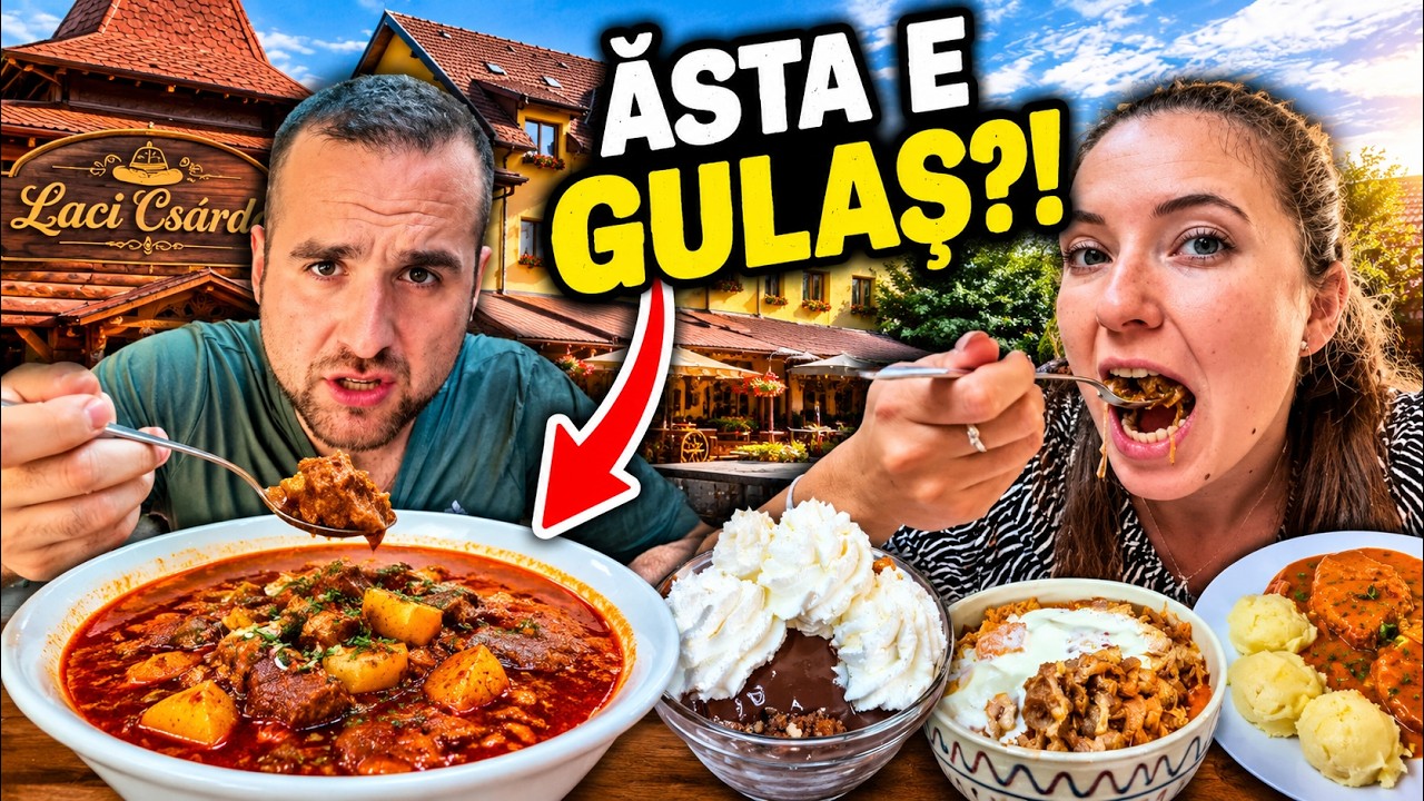 CEL MAI CUNOSCUT RESTAURANT UNGURESC din TÂRGU MUREȘ - AM TESTAT TOT la LACI CSARDA