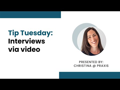 How to be Interviewed via Video Chat