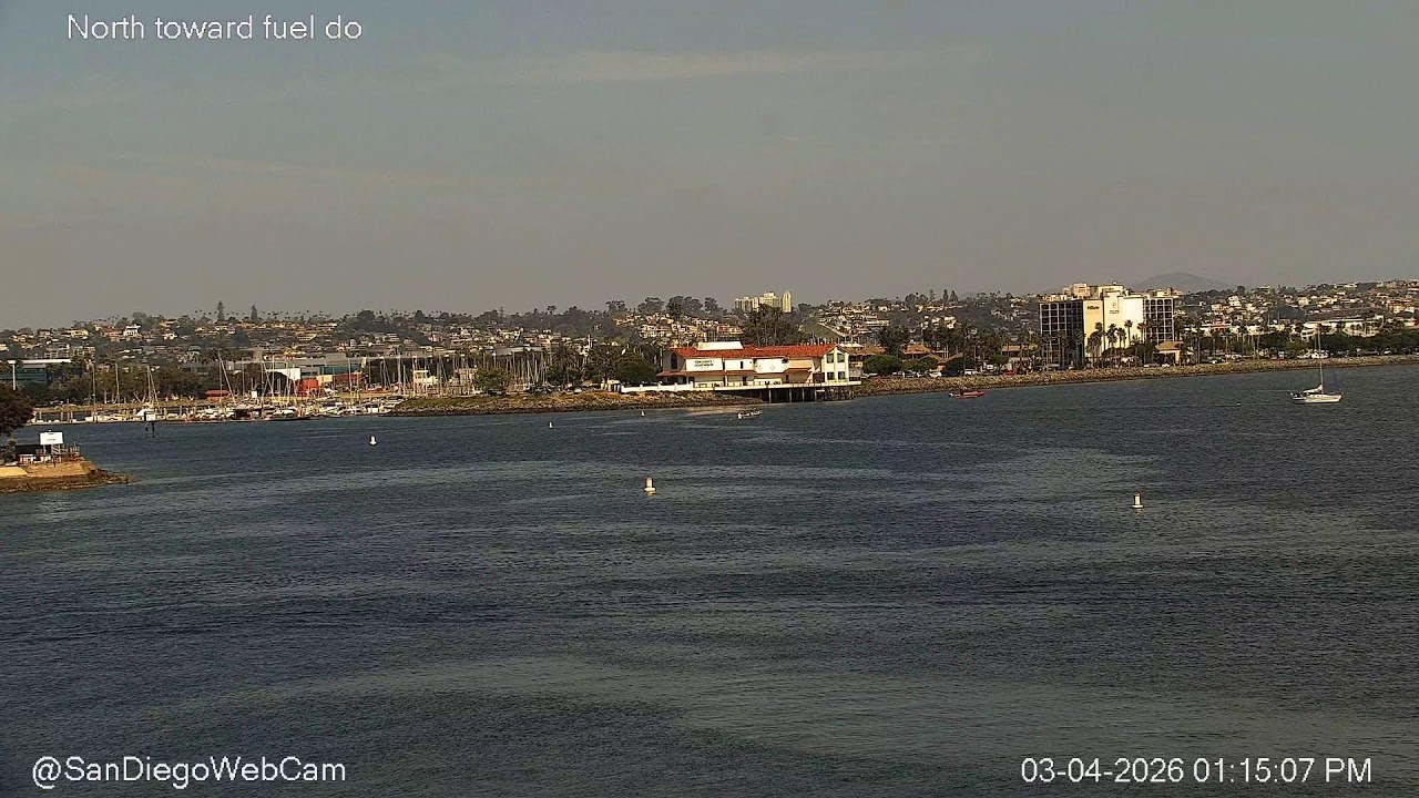 San Diego Shelter Island Live Web Cam 4K