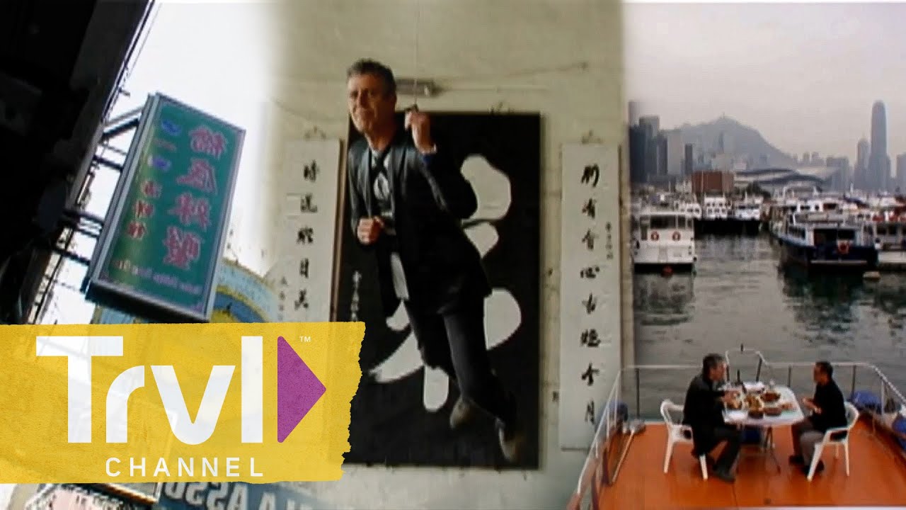 Tony Flies Through Hong Kong (Literally) | No Reservations: Anthony Bourdain | Travel Channel