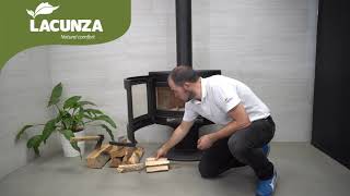 TUTORIAL: Cómo encender una chimenea, estufa o cocina de leña con astillas  de tu leña por LACUNZA 