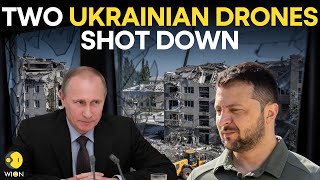 Russia-Ukraine War Live: Russia shoots down two Ukrainian drones near Moscow | WION Live