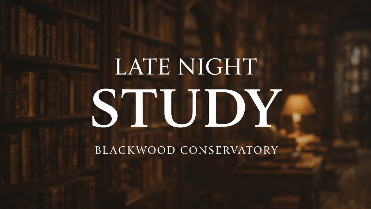 Deep Focus Study Music | Dark Academia Piano & Violin