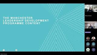 Manchester Leadership Development Programme webinar - December 2025