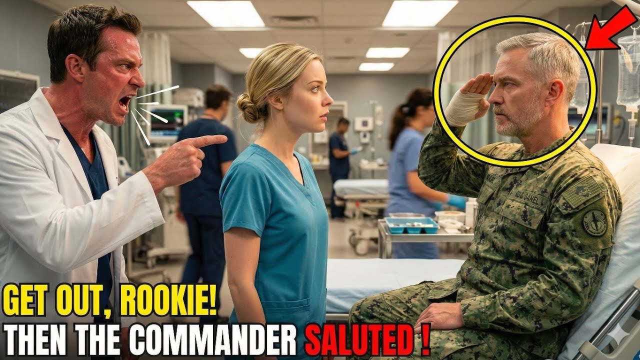 Der Chirurg warf sie hinaus – dann salutierte der verwundete SEAL-Kommandant vor ihr