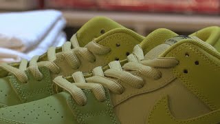 Crowd lines up in Albuquerque to buy Nike shoes inspired by green chiles