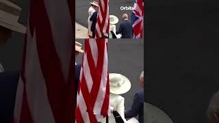 King Arrives at White House for Day Two of State Visit