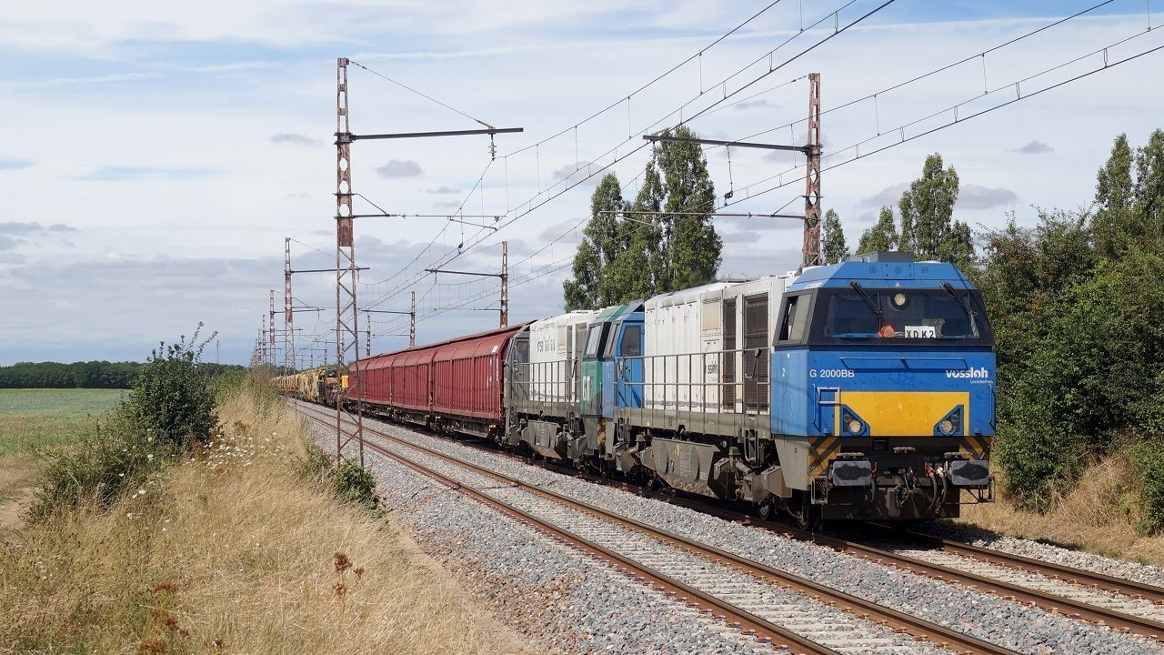 Circulations ferroviaires dans le Grand-Ouest - Juillet & Août 2024