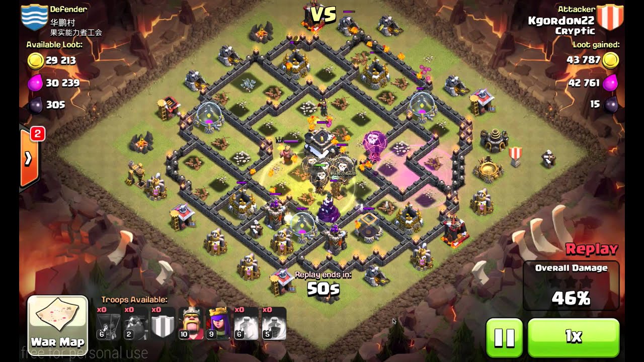 Cryptic Raids CoC - PentaLavaLoon - Kgordon22