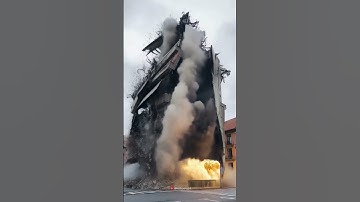 Leaning Tower Collapses with Huge Blast 2