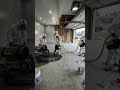 Old Garage to Luxury Epoxy Showroom 😱🔥 #shorts