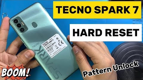 Tecno Spark 7 (PR651) HARD RESET || Pin Pattern Password Unlock Without PC 2024