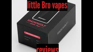 Laisimo Snowwolf 200W Plus By Little Bro Vapes Reviews