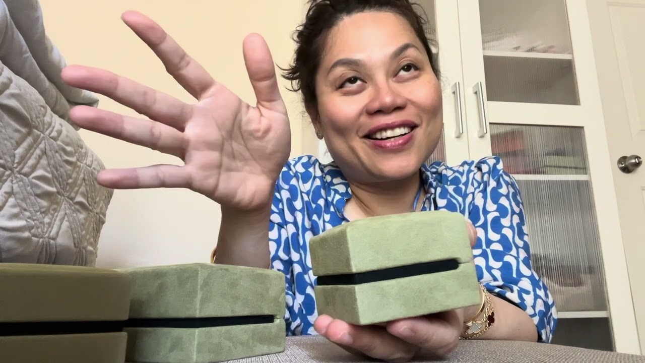 Vca sweet earrings and guilloche necklace unboxing!🥰❤️