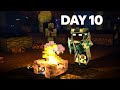Surviving The Hardest Zombies In Minecraft | Day 10