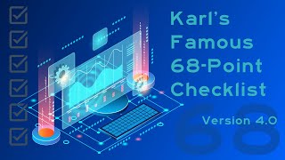 Karl's Famous 68-Point Checklist - Version 4.0 Released! by Small Biz Thoughts 249 views 2 months ago 10 minutes, 17 seconds