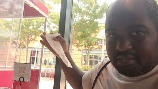 Eating Smashburger in Gateway Center Mall Brooklyn 8/16/24 #smashburger #burgers #nycfood #nycfoodie