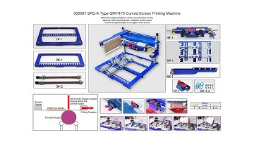 TECHTONGDA Cylindrical Screen-Printing Machine