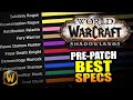 BEST SPECS in the Shadowlands Pre-Patch! // World of Warcraft: Shadowlands