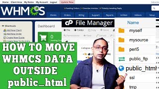 how to move whmcs data outside of public_html? [step by step]☑️