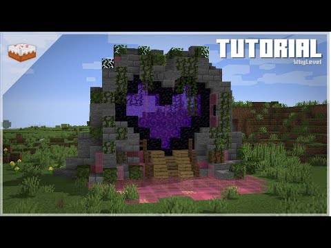 Minecraft | Como Construir Portal do Nether de Coração