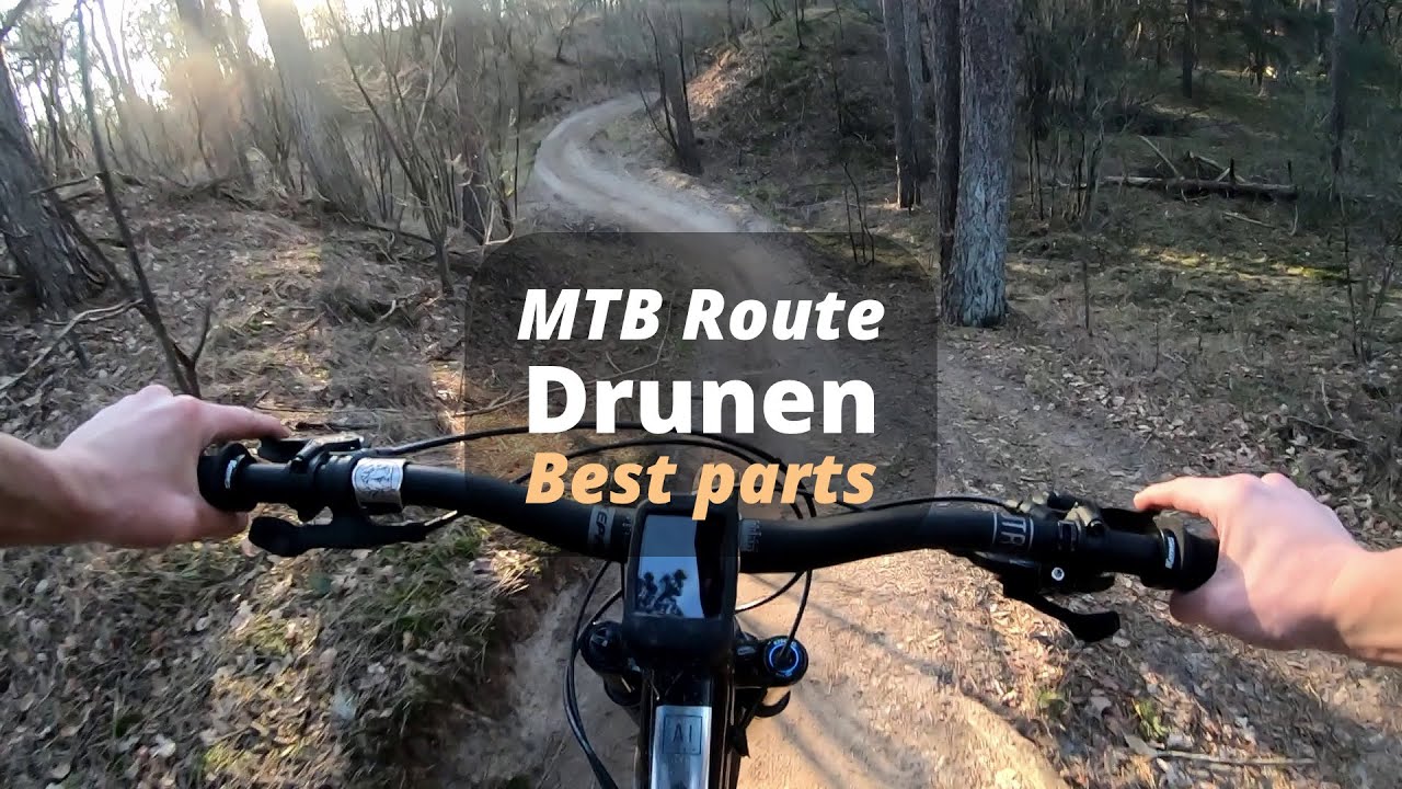 Best parts of MTB route Drunen
