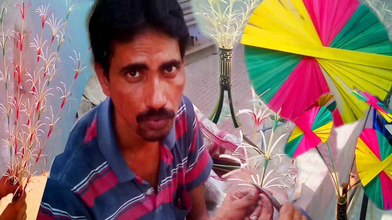 DIY How to make handmade gifts from bamboo sticks | street art | best out of waste material