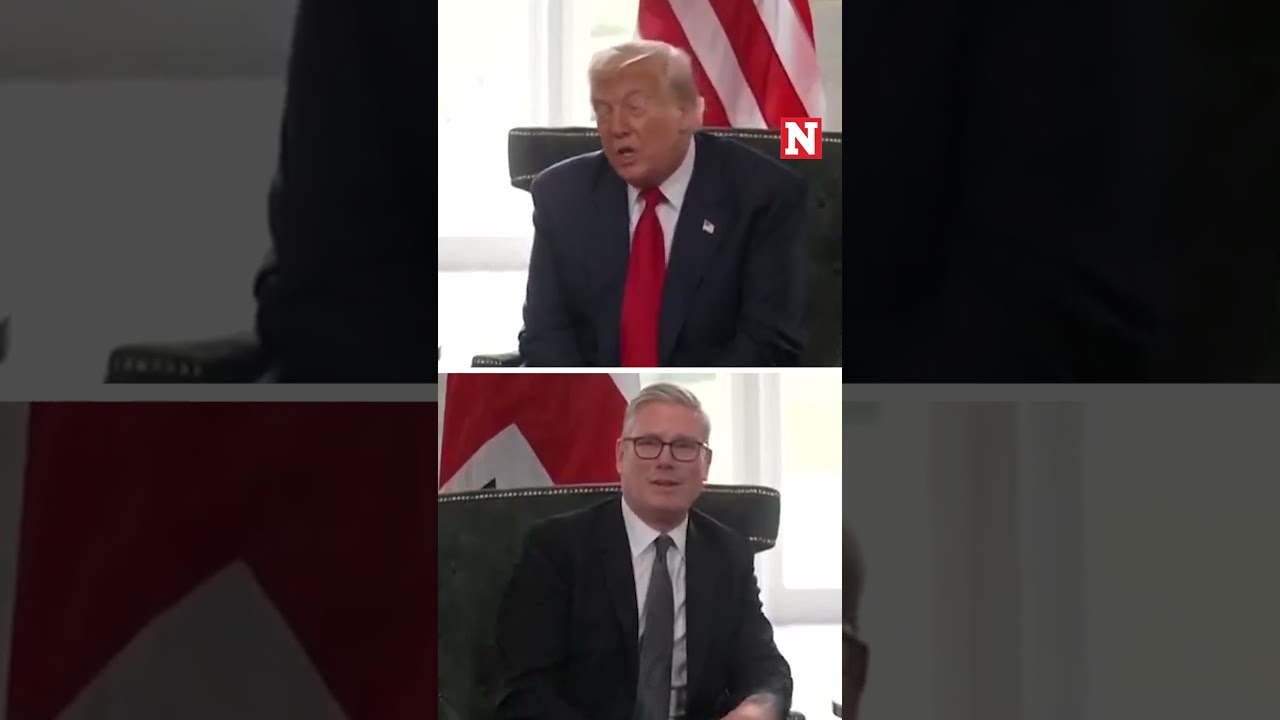 Trump Slams London Mayor In Awkward Moment with UK Prime Minister