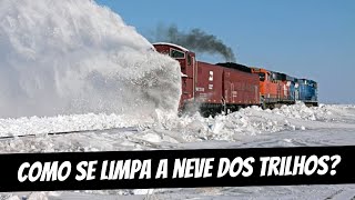 Como Se Limpa A Neve Dos Trilhos? Conheçam O Vagão Limpador De Neve