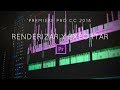 Renderizar y Exportar en Premiere Pro CC 2018