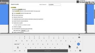 Chromebook (Chrome OS) Accessibility Features