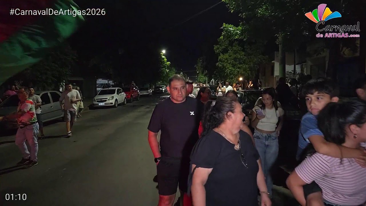 Procesión de Escuela de Samba Barrio Rampla 