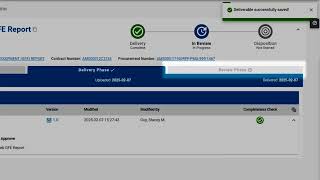 CDRL Lessons: Send for Review
