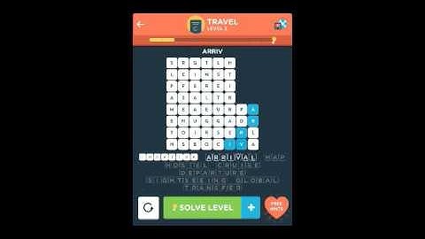 Wordbrain 2 Travel Answers