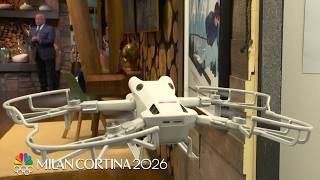 How drones are giving fans unprecedented looks into the Milan Cortina Olympics | NBC Sports