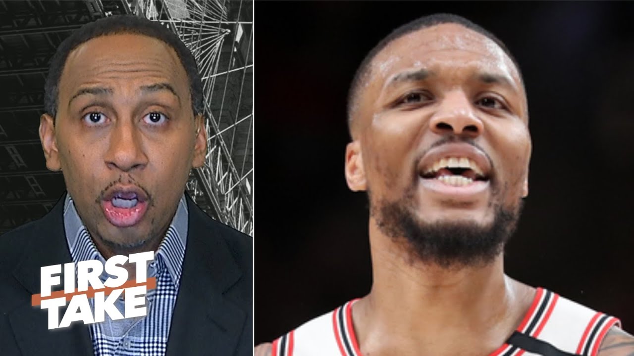 I hate to say it, but Damian Lillard is not part of the NBA MVP discussion - Stephen A. | First Take