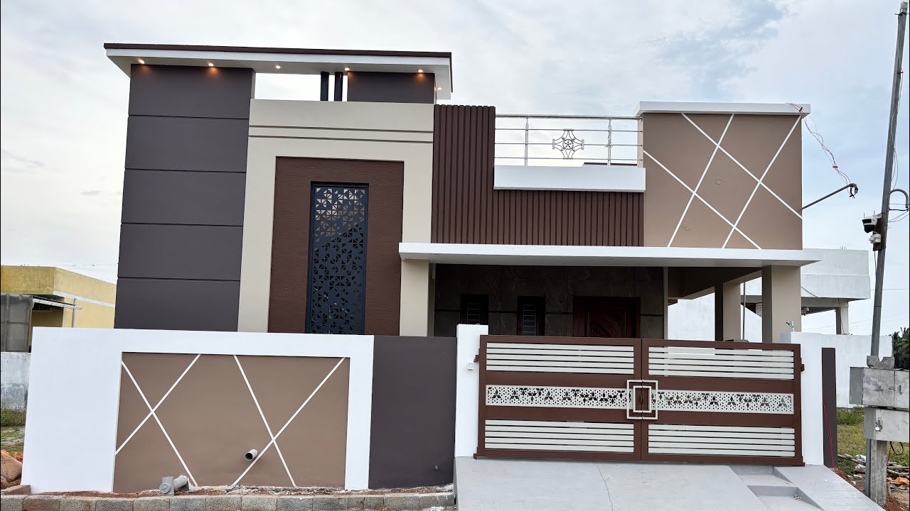 3.5 சென்டில், கிழக்கு பார்த்த 2BHK தனி வீடு 📞9943671311 | House For Sale In Pollachi