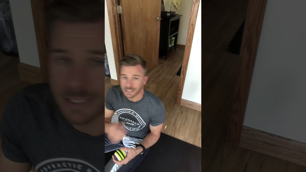 Trigger Point Vibration Mobility Ball for Arm Numbness/Tingling and Neck Pain